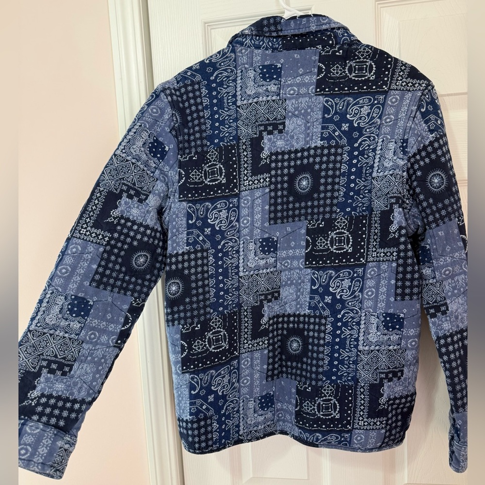 Lucky Brand Indigo Patchwork Jacket - image 2